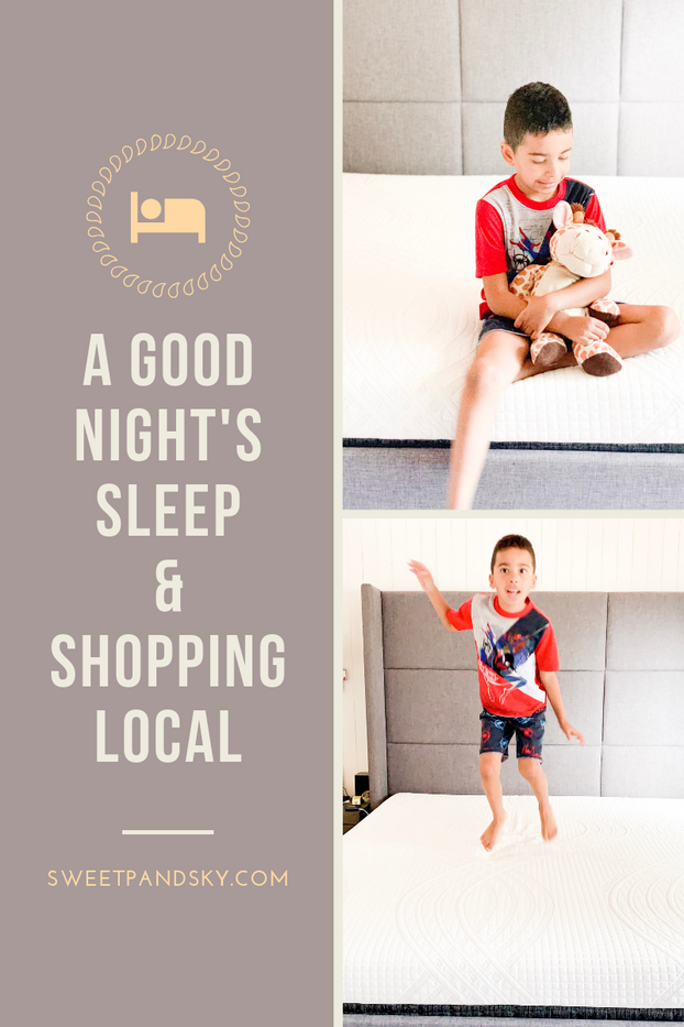 A Good Night's Sleep And Shopping Local