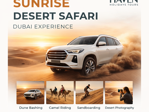 sunrise desert safari Dubai experience