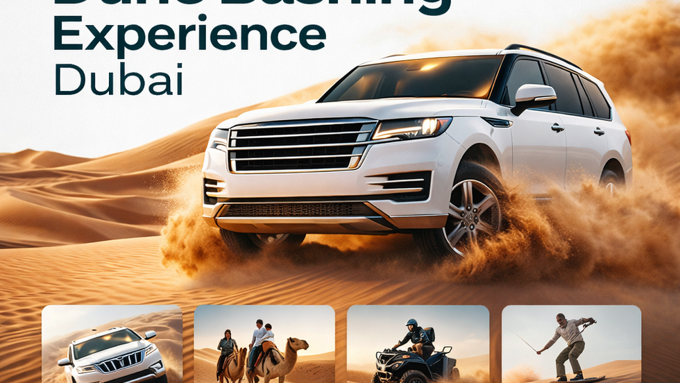 private dune bashing experience Dubai