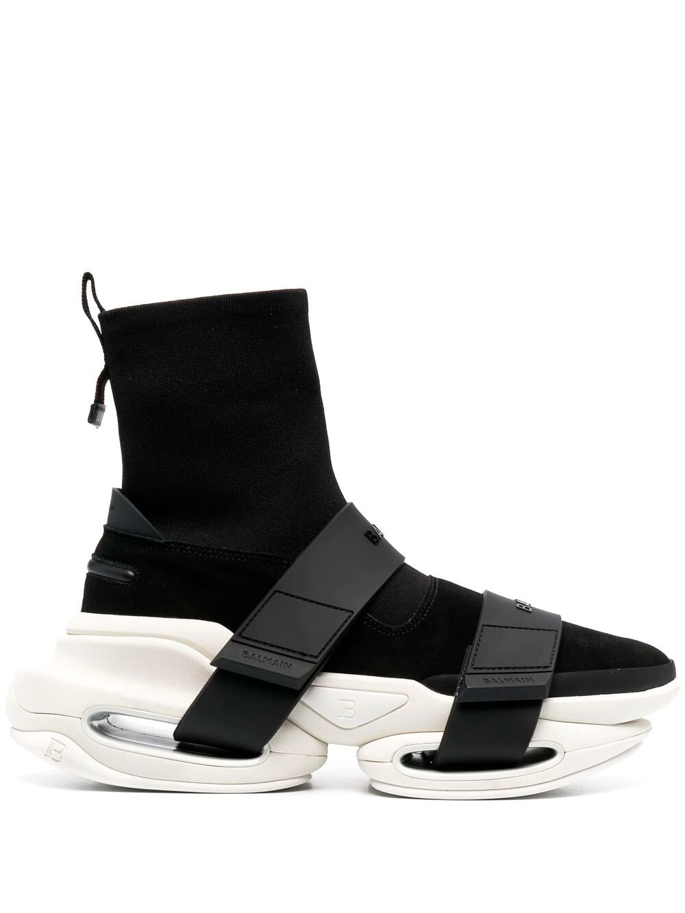 Кроссовки Balmain B-Bold Black/White