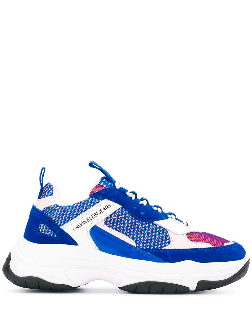 Кроссовки Calvin Klein Jeans Marvin с сетчатыми вставками blue