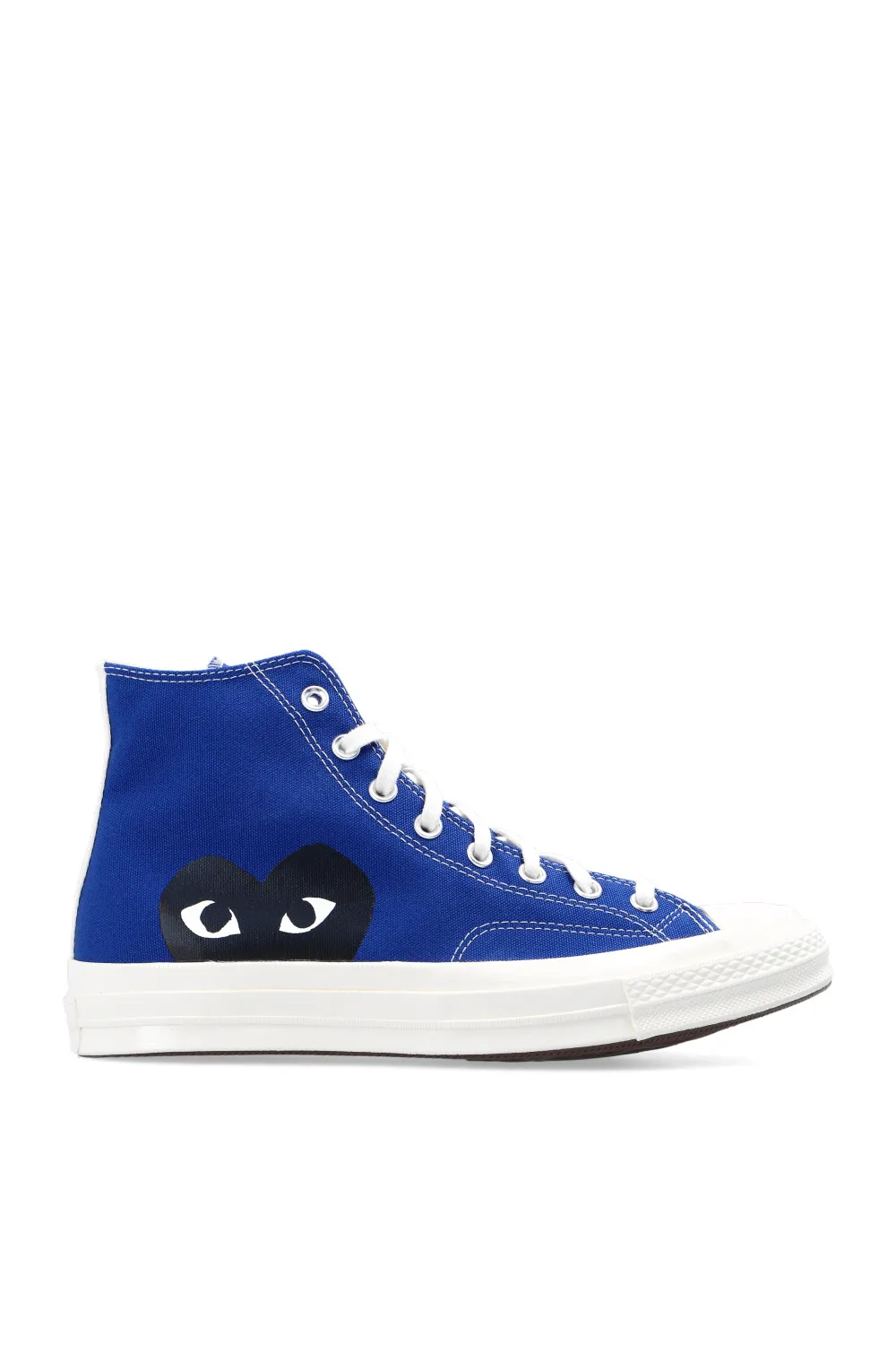 Синие кеды Comme des Garçons Play x Converse