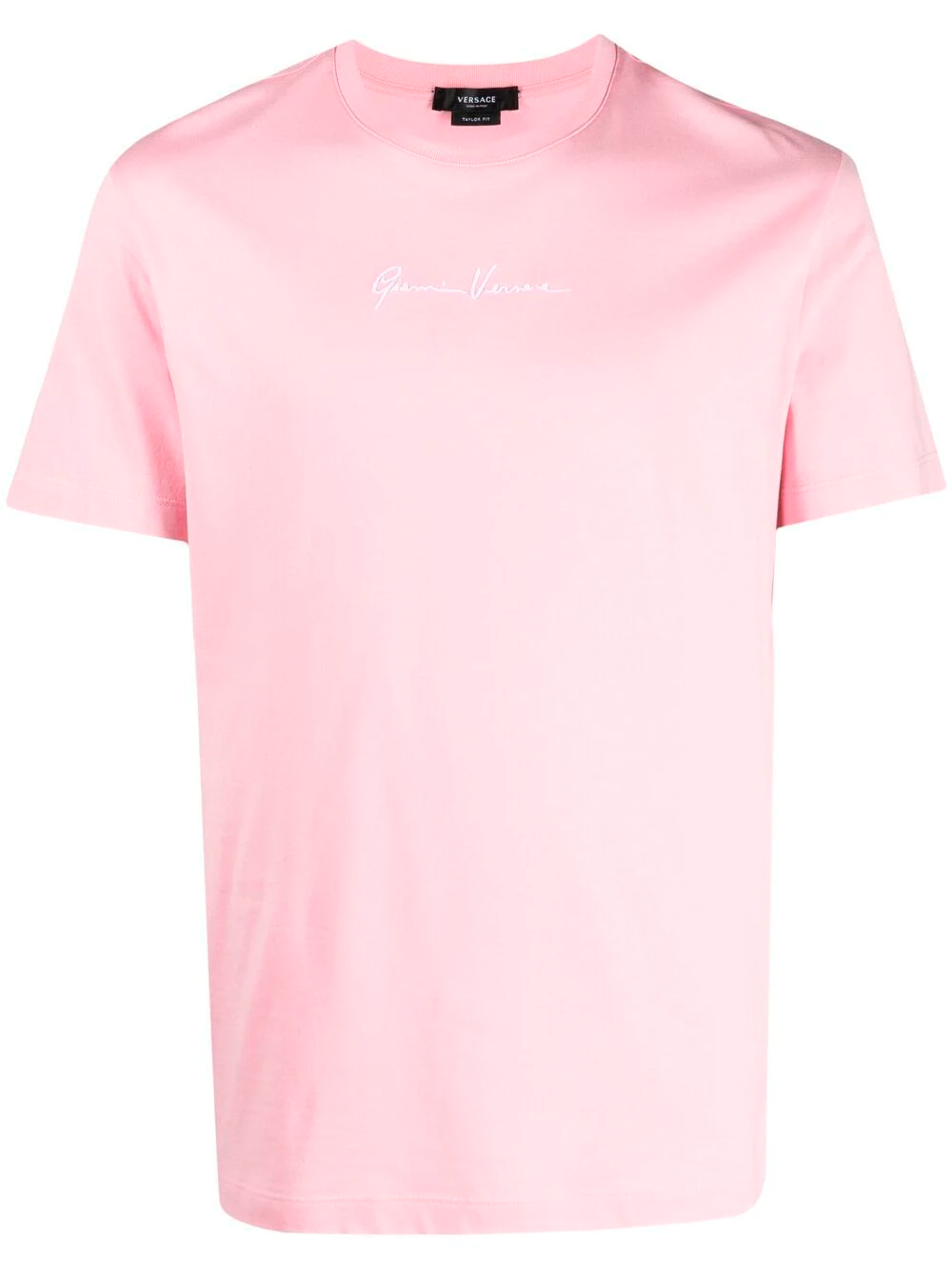 Футболка Versace с вышитой подписью