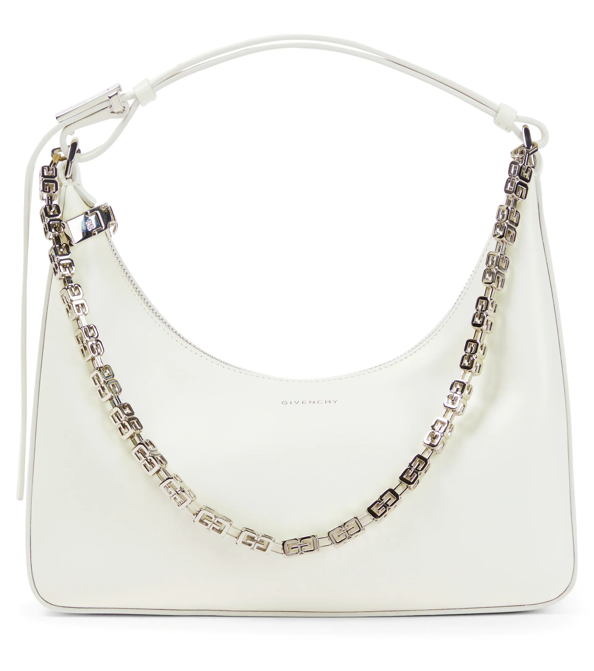 Сумка Givenchy Moon Cut Out S белого цвета