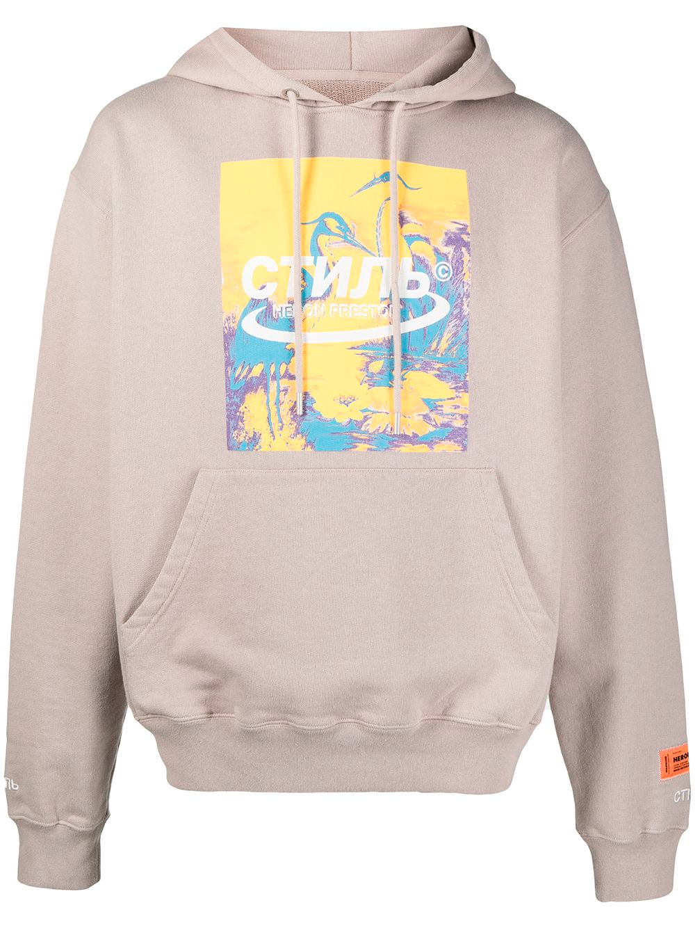 Худи Heron Preston с принтом СТИЛЬ