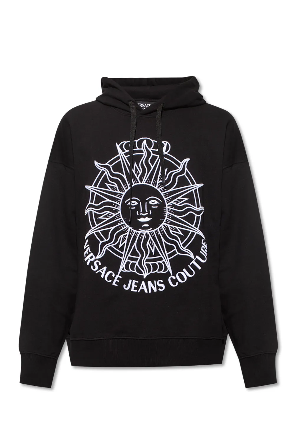 Худи Versace Jeans Couture Solei черного цвета