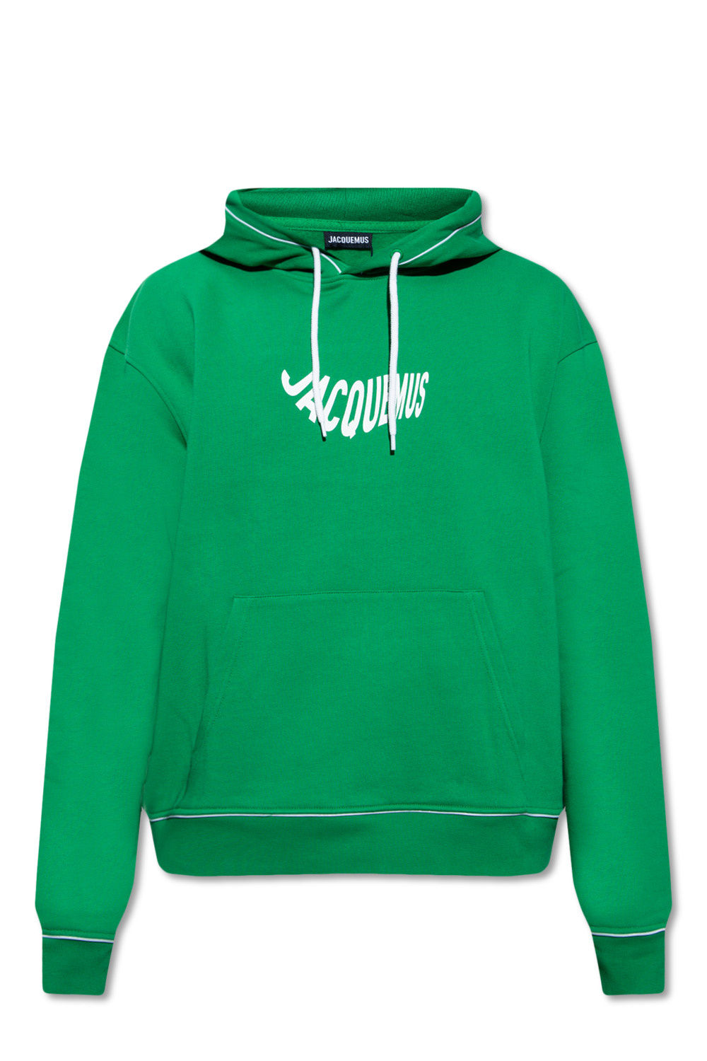 Худи с логотипом Jacquemus зеленого цвета