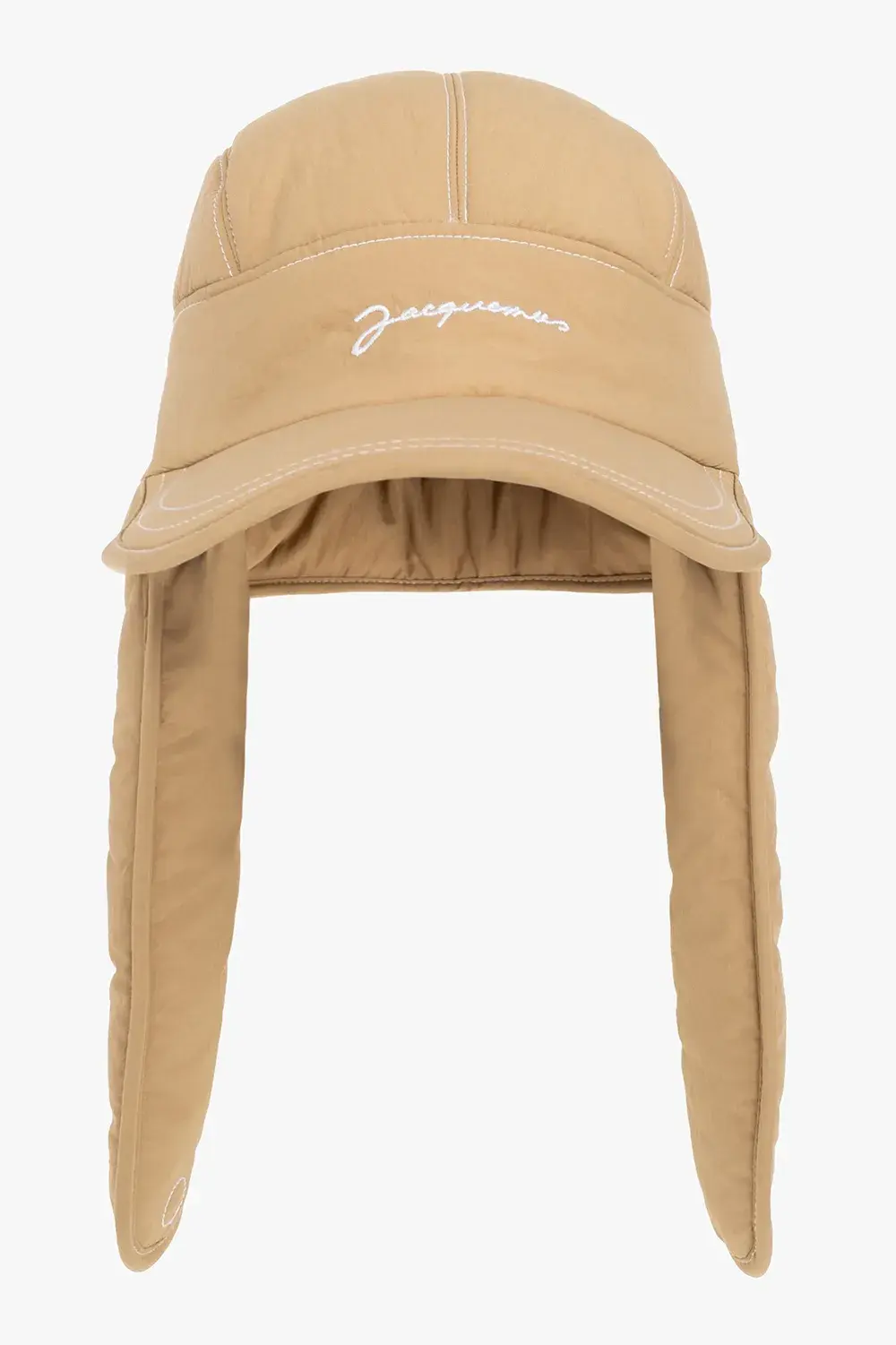 Утеплённая кепка-ушанка Jacquemus Bricciola