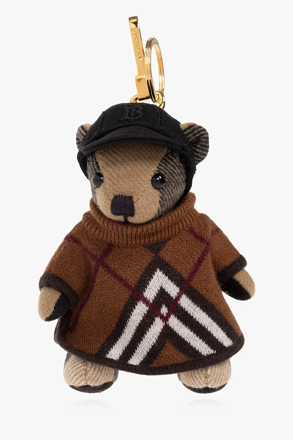 Брелок с медвежонком из шерсти и кашемира Burberry Thomas