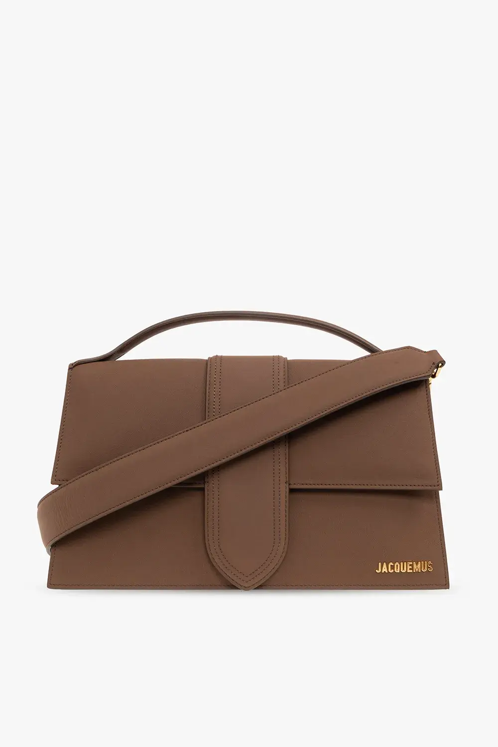 Сумка Jacquemus Le Bambinou коричневого цвета