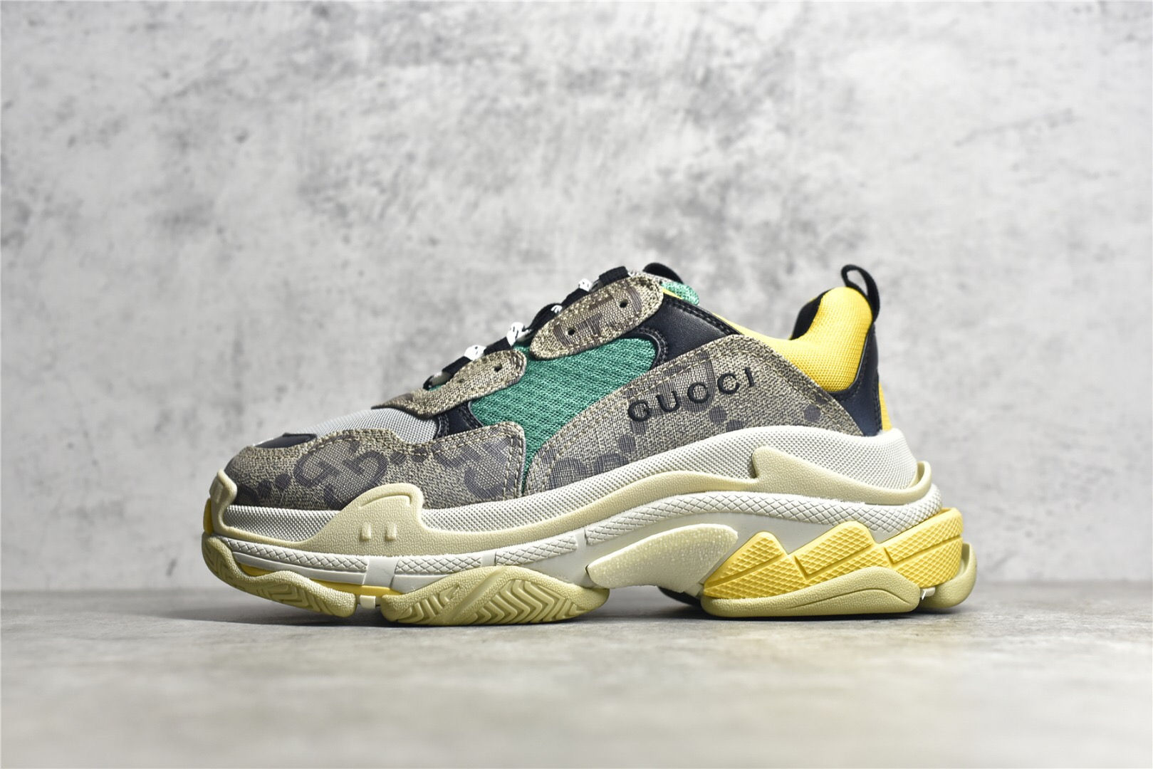 Кроссовки Gucci x Balenciaga Triple S GG Monogram