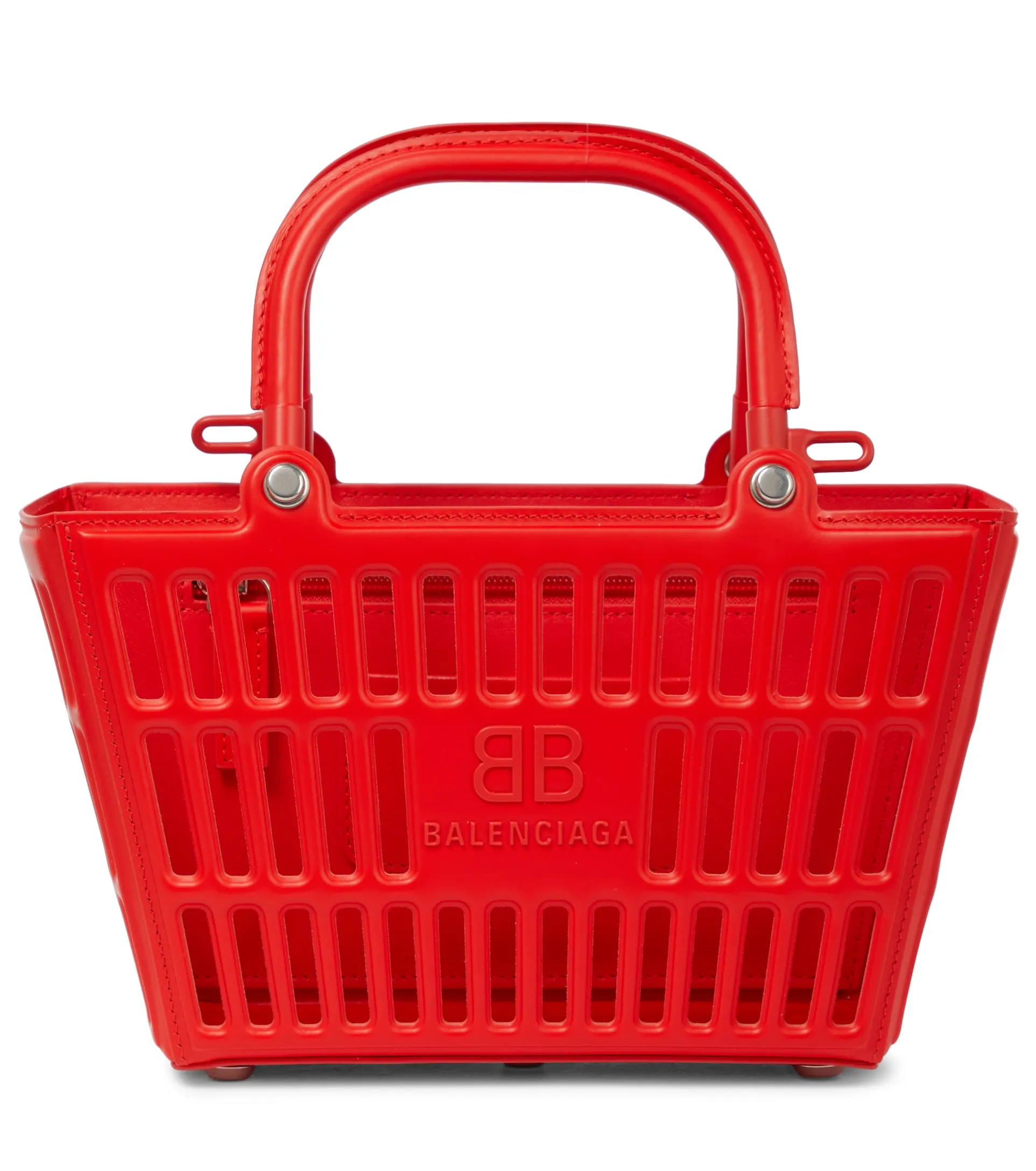 Сумка-тоут Balenciaga Mag Small красная