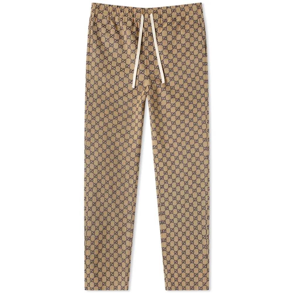 Спортивные брюки Gucci из жаккардовой ткани GG