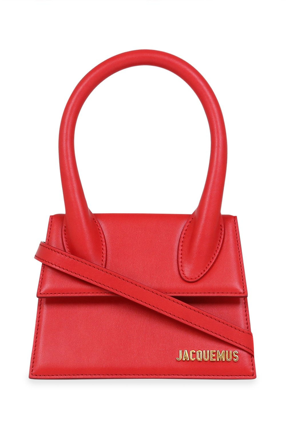 Сумка Jacquemus Le Chiquito Moyen красного цвета