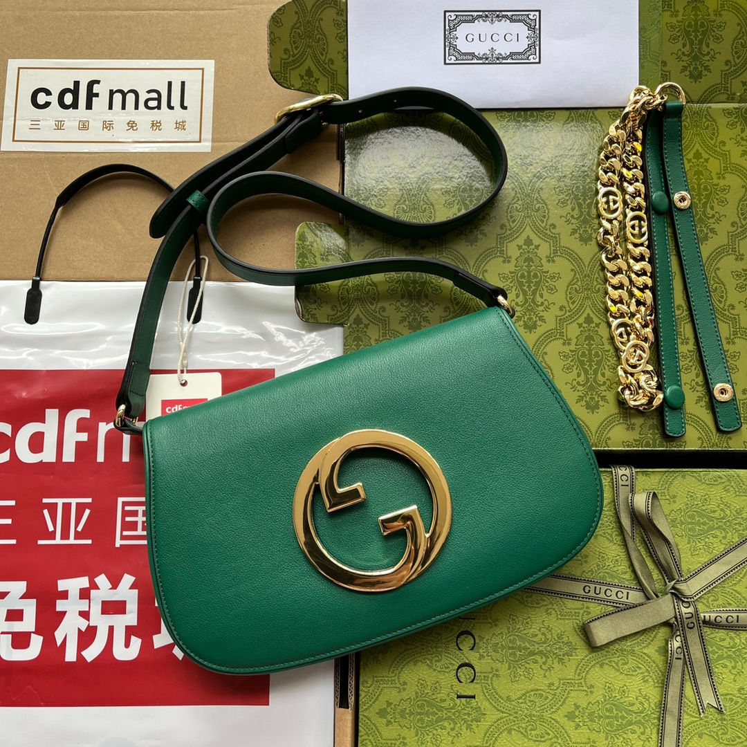Сумка Gucci New Blondie Green
