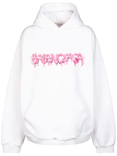 Худи Balenciaga Spray Jelly с логотипом