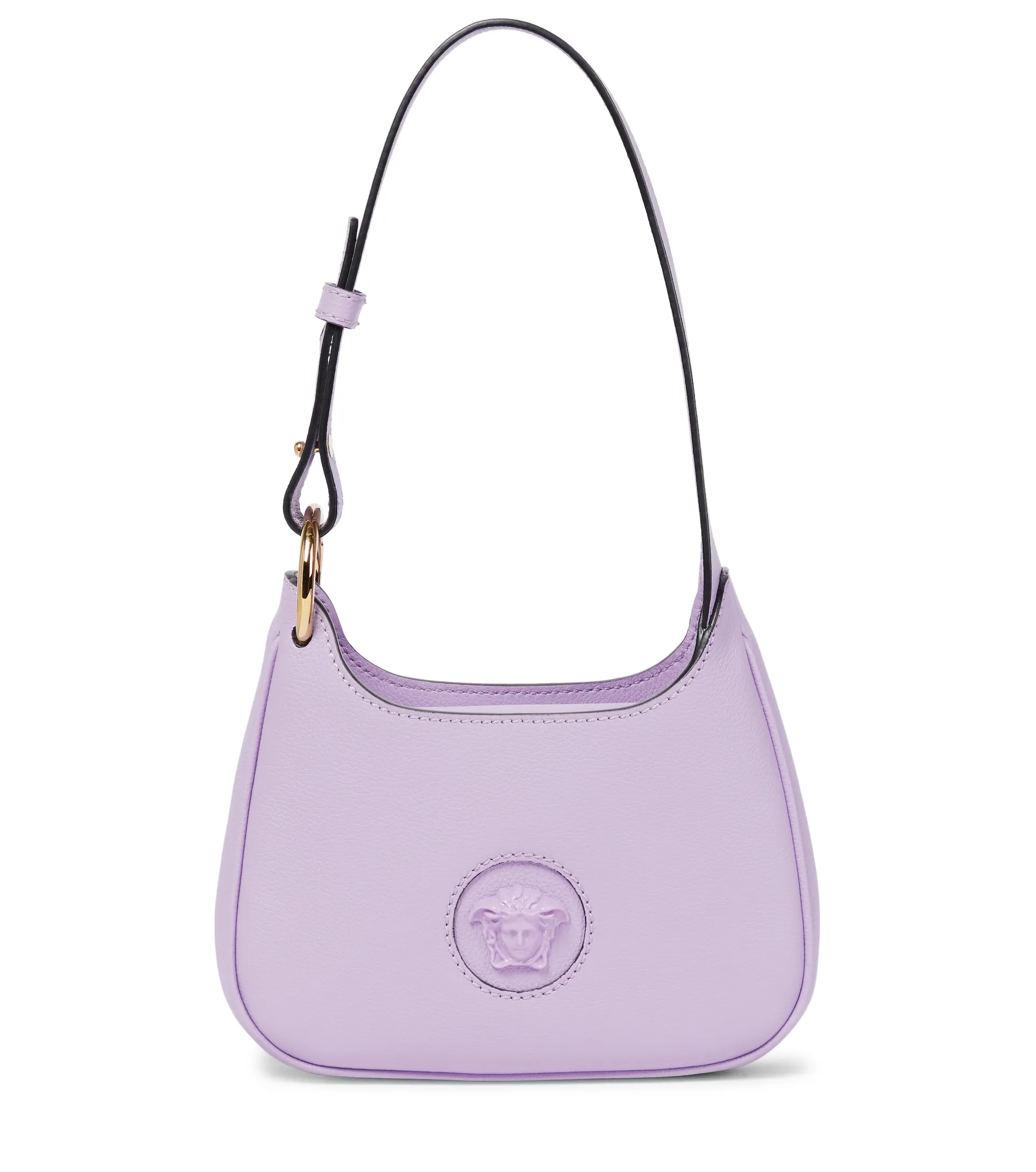 Сиреневая сумка-хобо Versace La Medusa Small