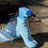 Миниатюра: Керамическая декоративная ваза Maison Margiela TABI Blue
