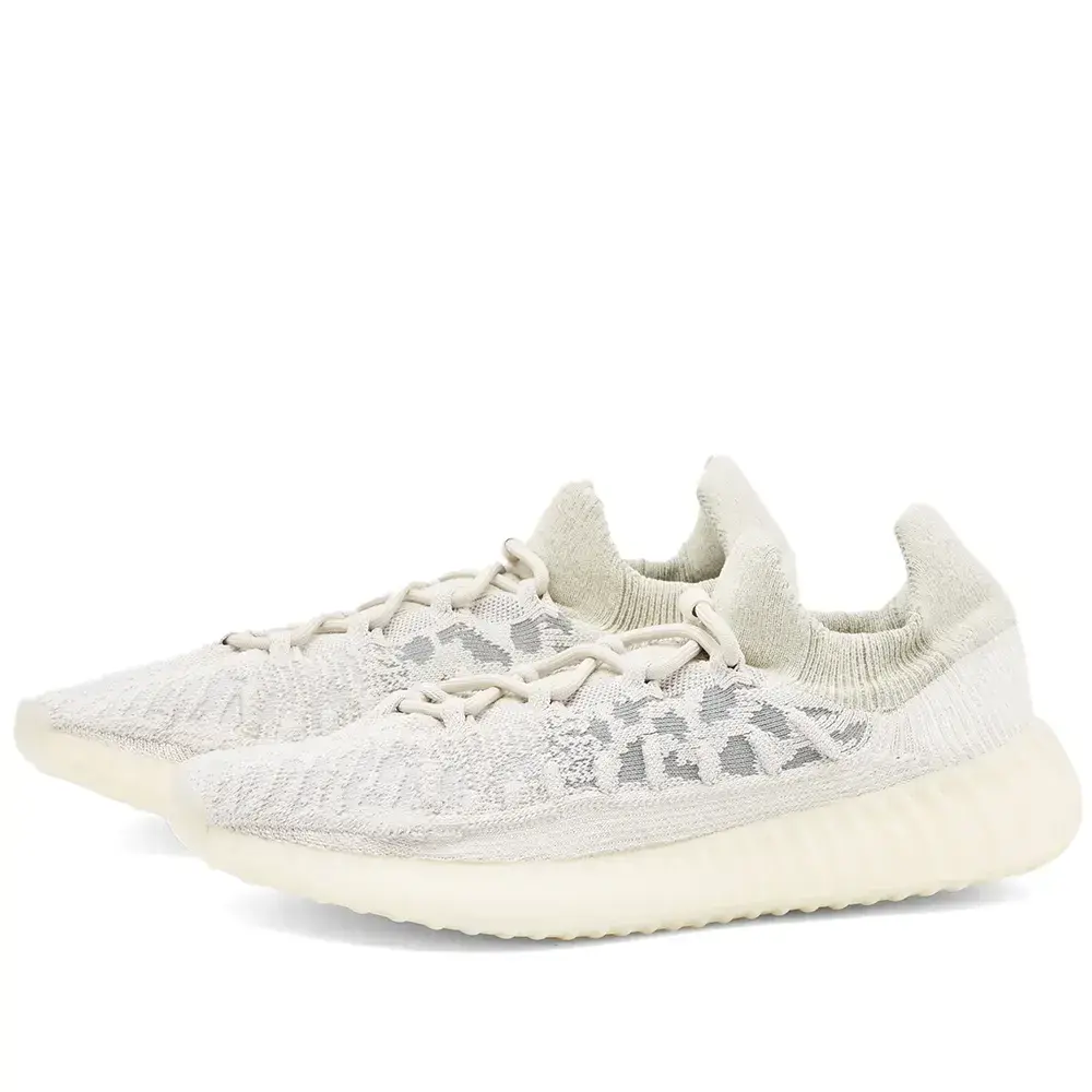 Белые кроссовки adidas Yeezy 350 V2 CMPCT Slate Bone