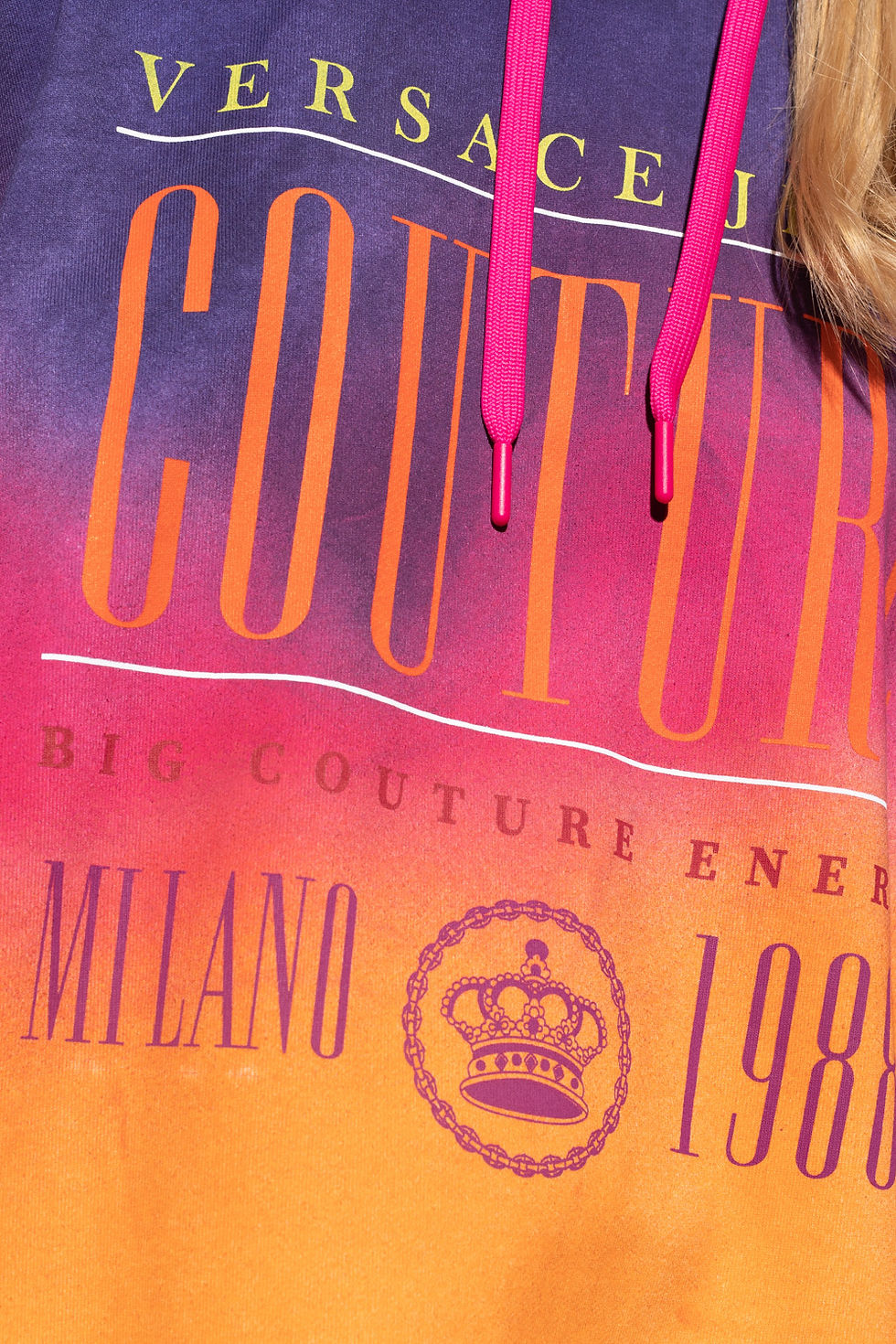 Миниатюра: Разноцветное худи Versace Jeans Couture TieDye