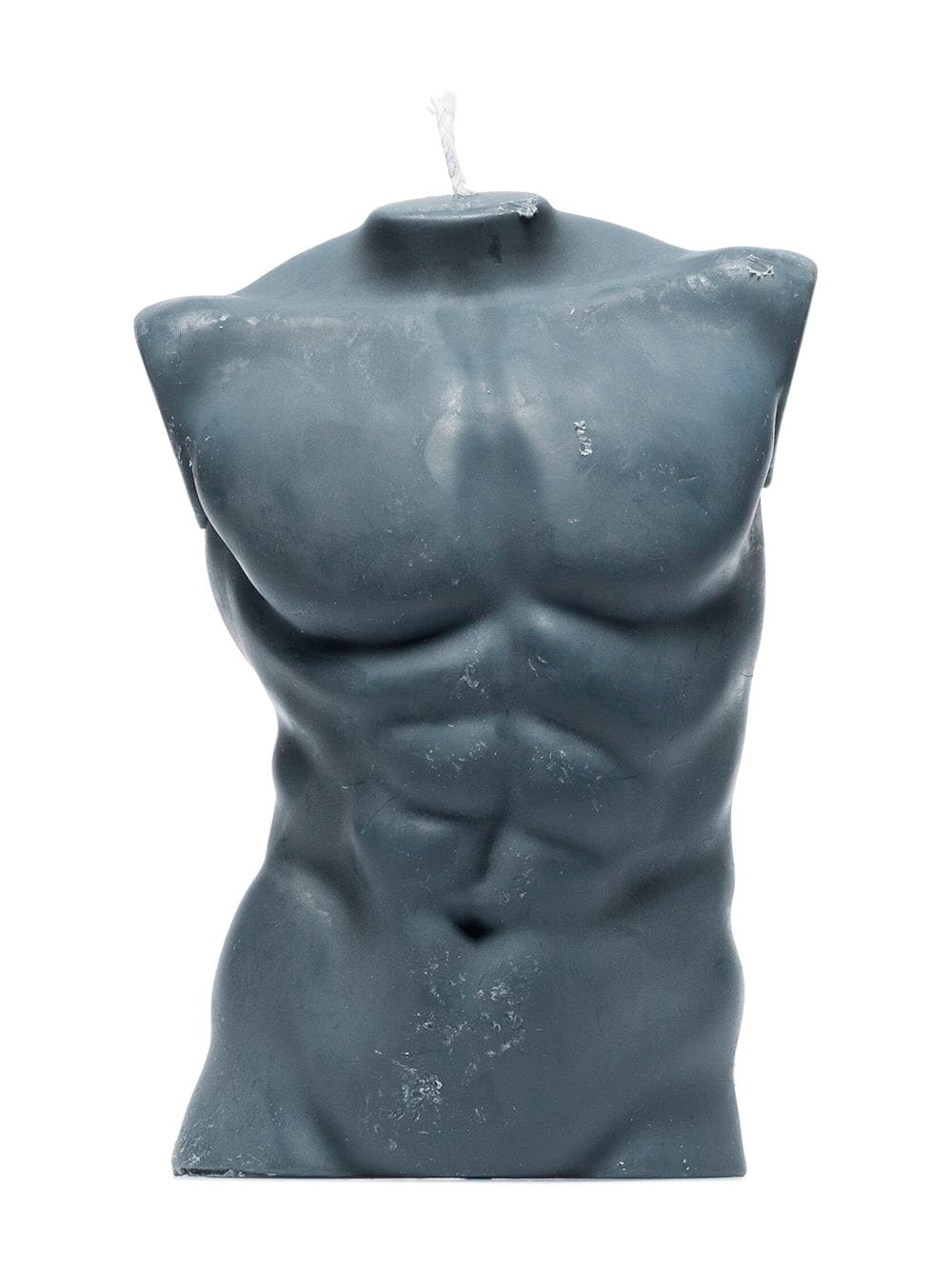 Фигурная свеча "Мужское тело" темно-синяя 23 см.