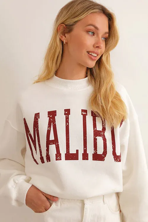 Миниатюра: Толстовка simple apparel Malibu White