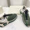 Миниатюра: Кроссовки Balmain B-Runner Green White