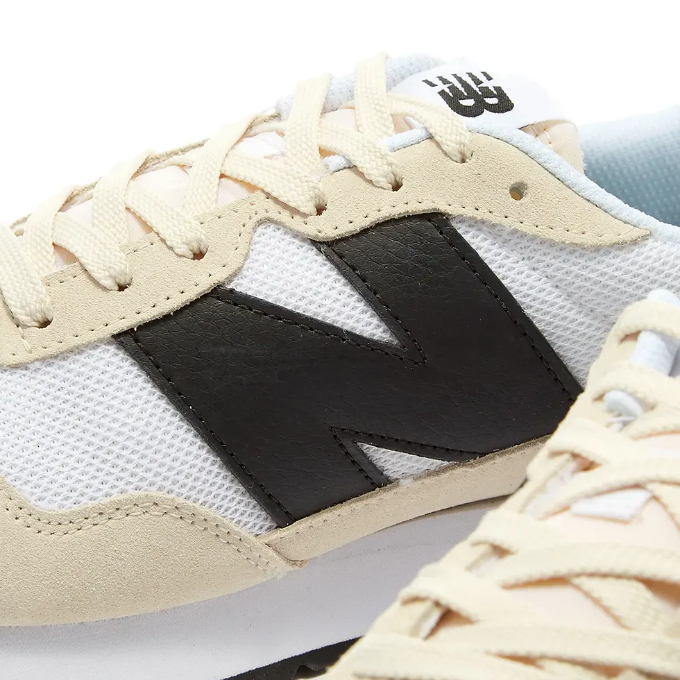Миниатюра: Кроссовки New Balance 237 бело-черные