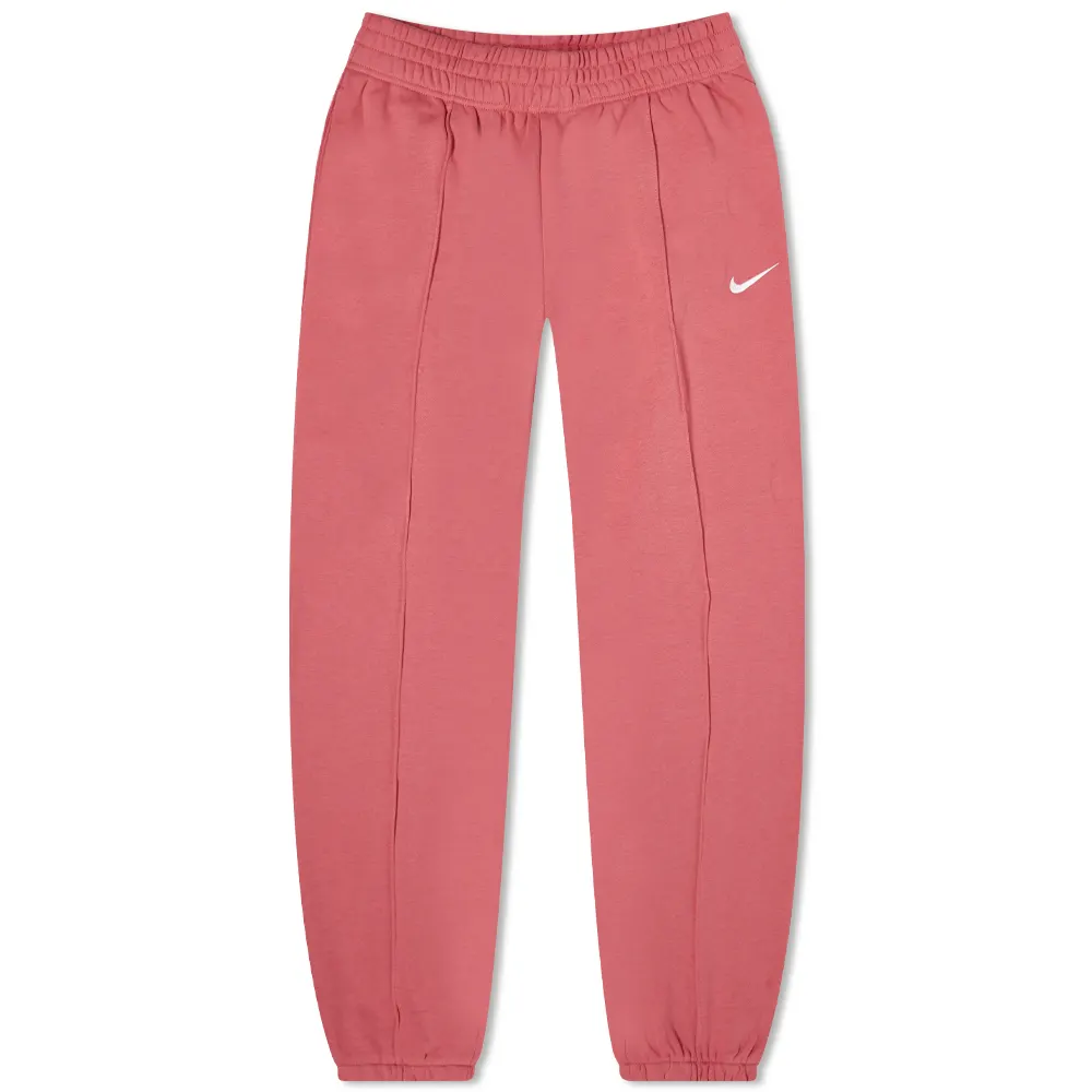 Штаны Nike Essential Swoosh Coral White Logo