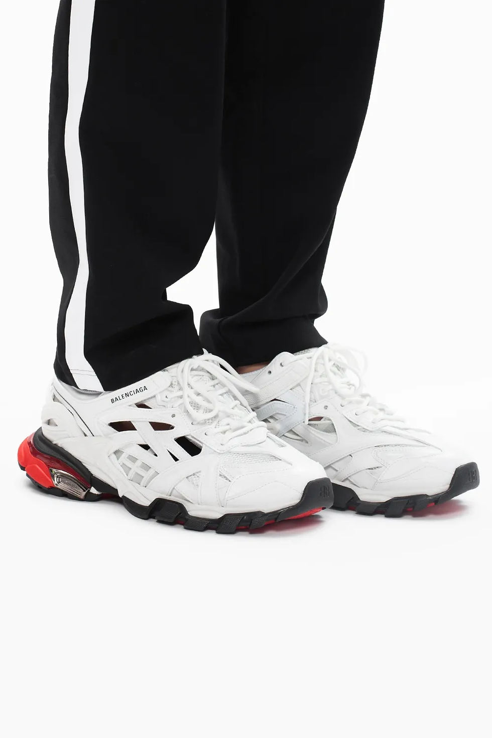 Миниатюра: Кроссовки Balenciaga Track.2 White/Black/Red