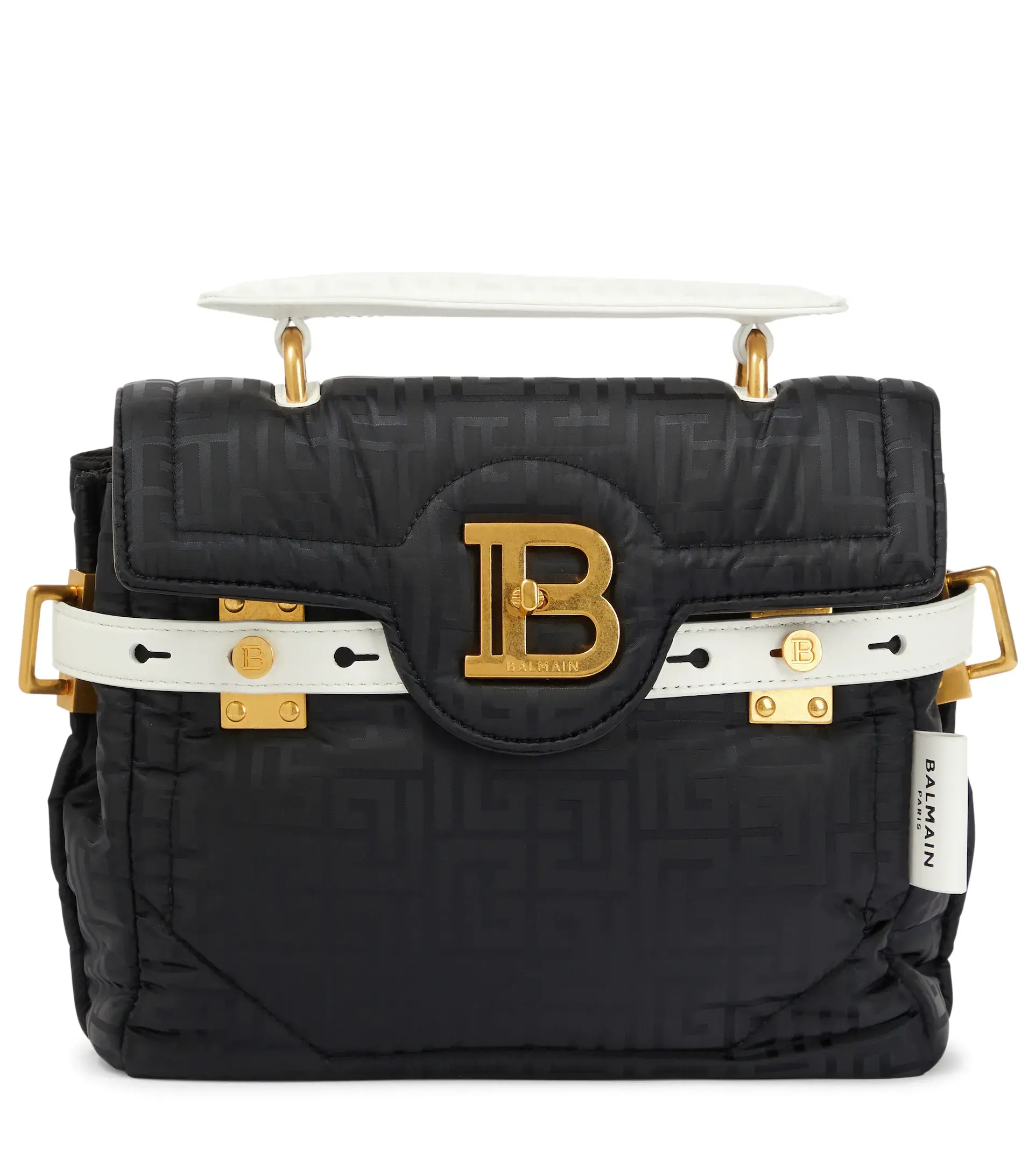 Сумка через плечо Balmain B-Buzz 23 Small Noir/Blanc