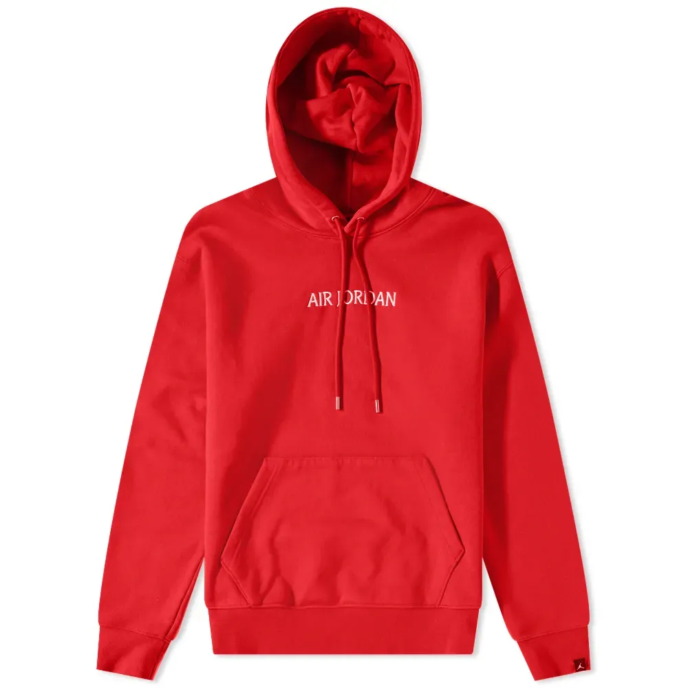 Худи Air Jordan ярко-красного цвета