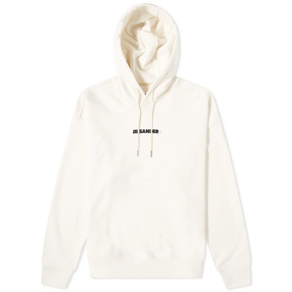 Худи Jil Sander с логотипом