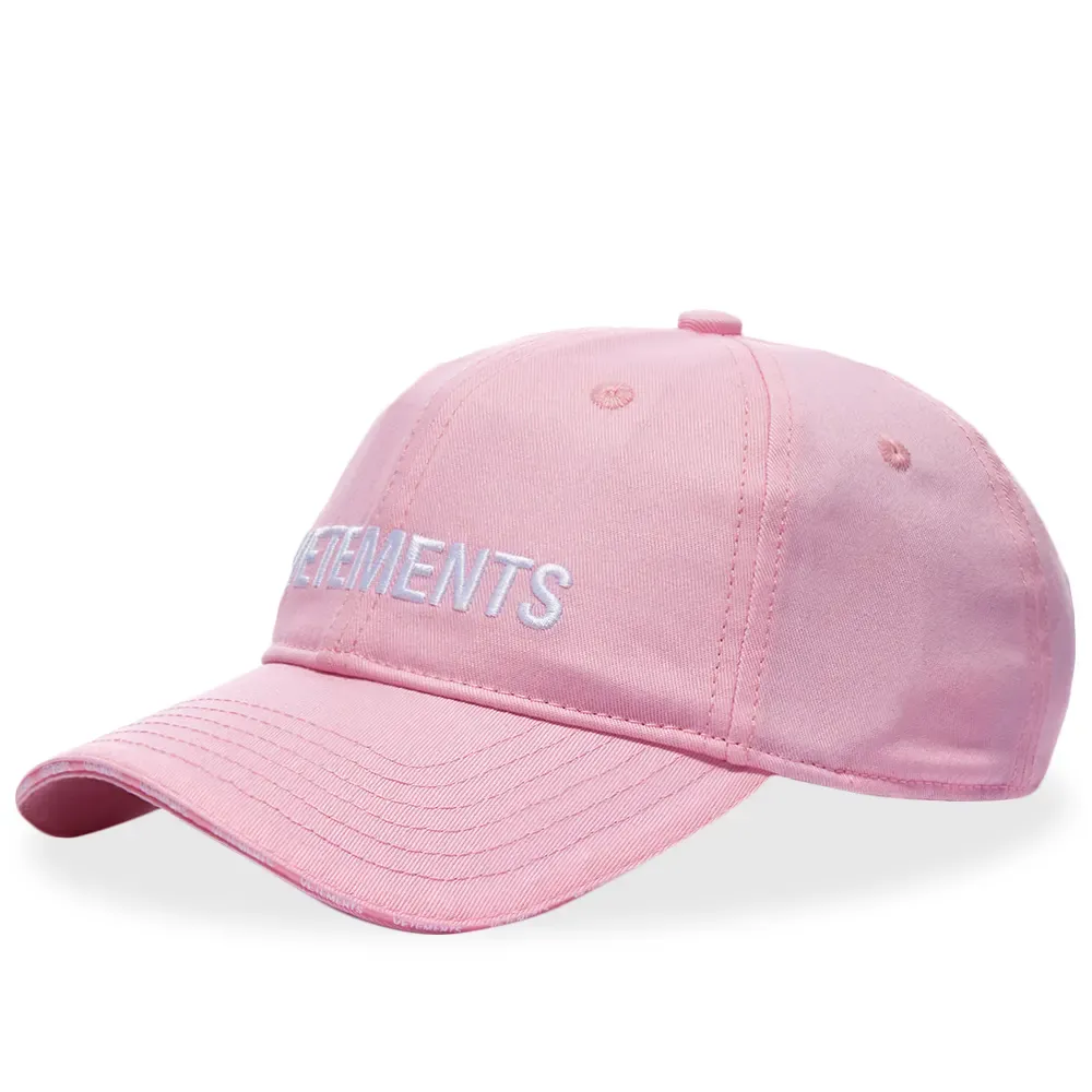 Бейсболка Vetements Limited Edition розовая