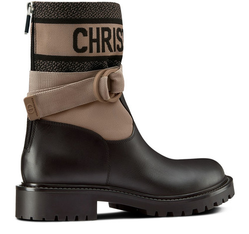 Ботинки Dior D-Major Ankle Boot Beige 