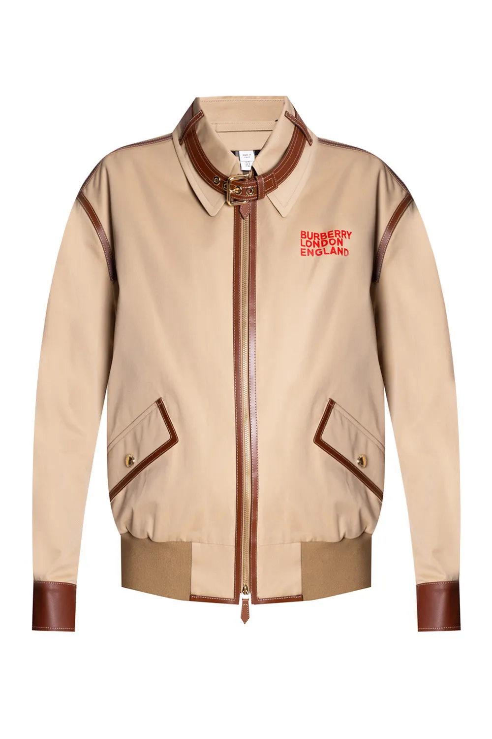 Куртка-жакет Burberry кремового цвета