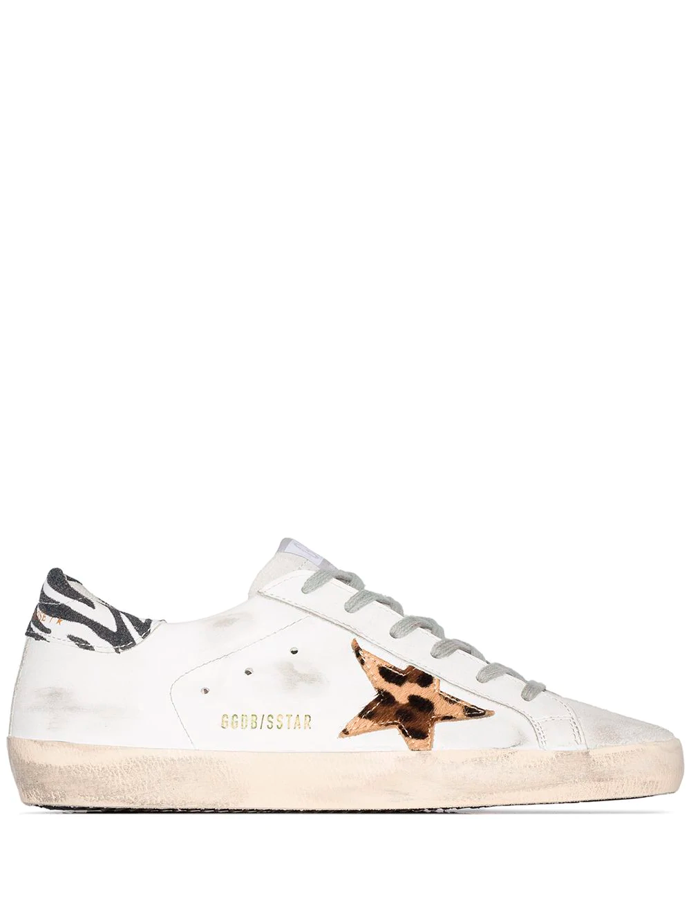 Кеды Golden Goose Superstar Leopard
