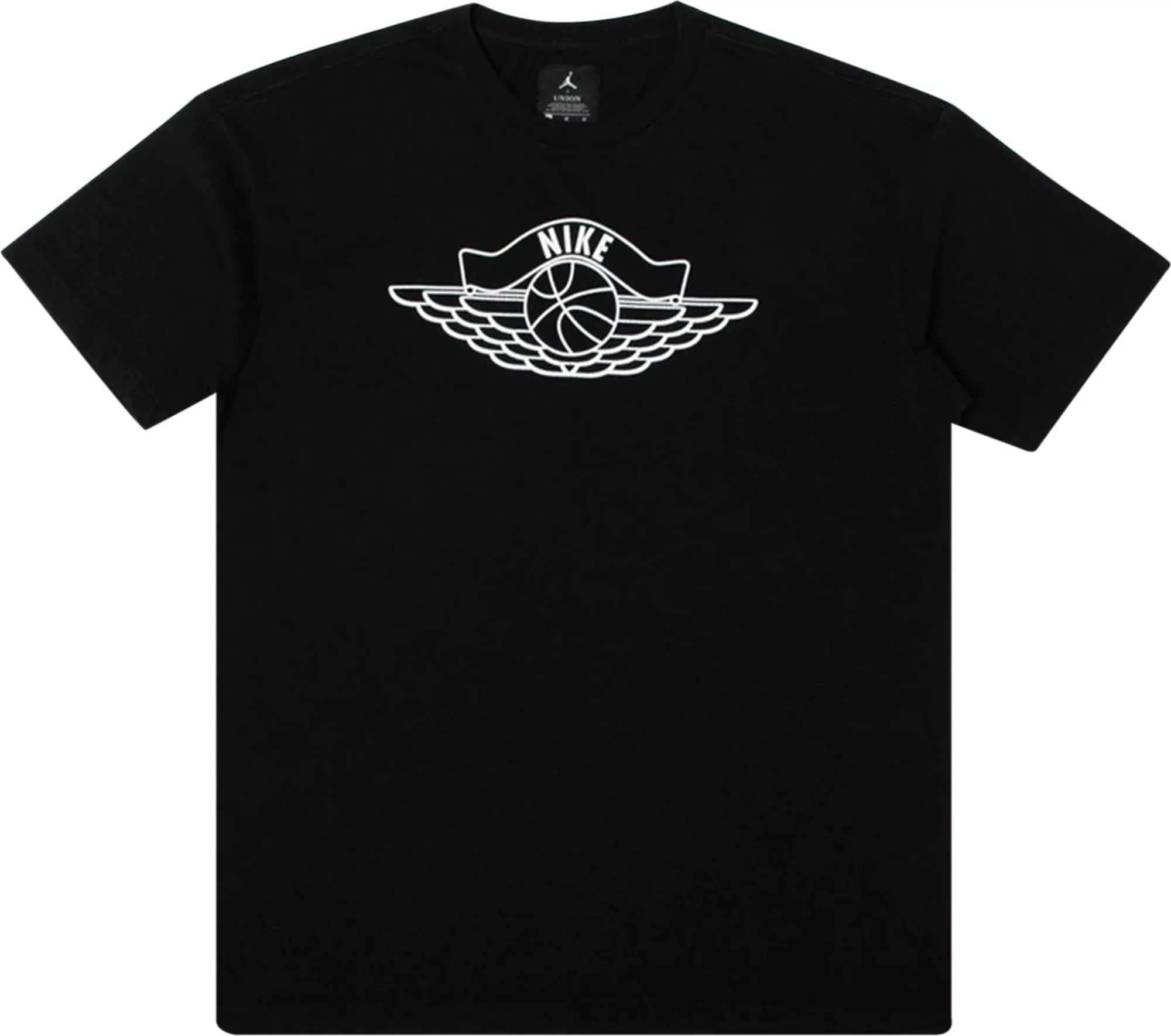 Футболка Air Jordan x Union NRG Vault AJ Flight Nike x Wings, черная