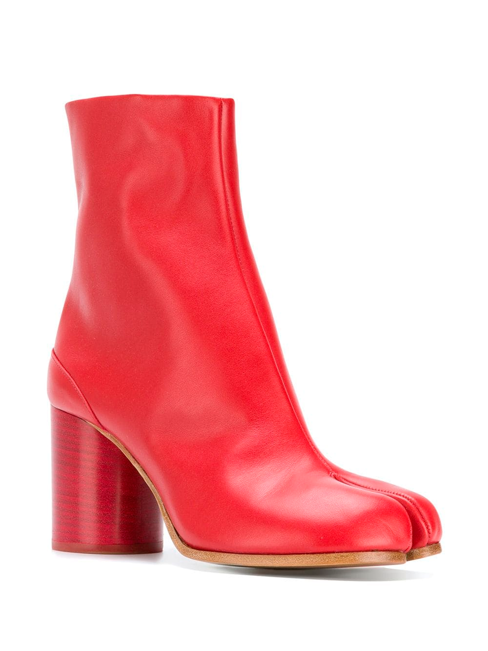Ботильоны Maison Margiela Tabi Red 