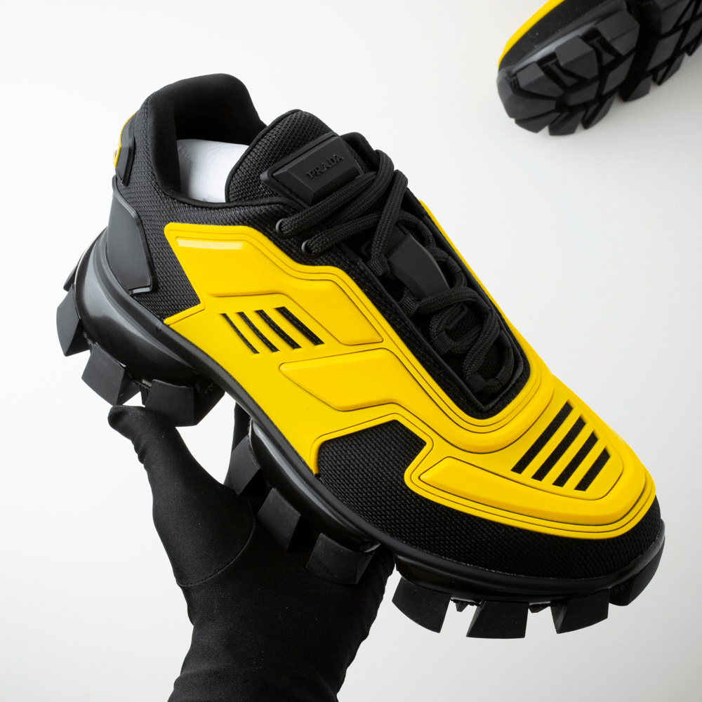 Кроссовки Prada Cloudbust Thunder Black Yellow