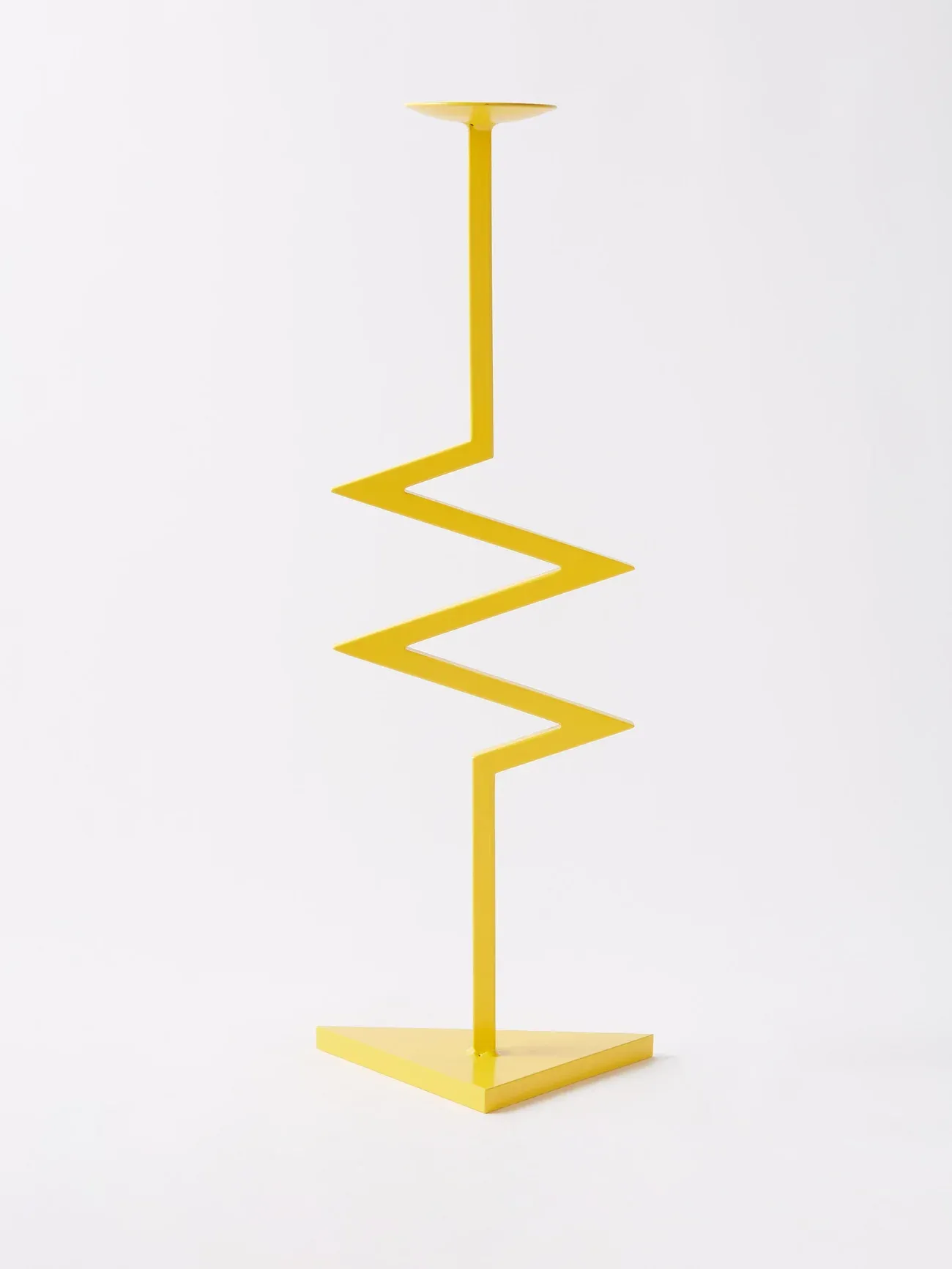 Зигзагообразный подсвечник из стали Орбита Home