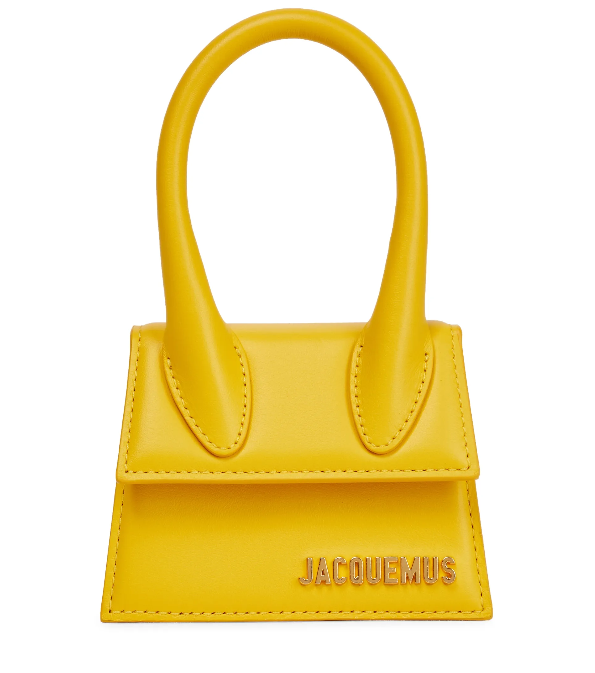 Сумка Jacquemus Le Chiquito жёлтого цвета