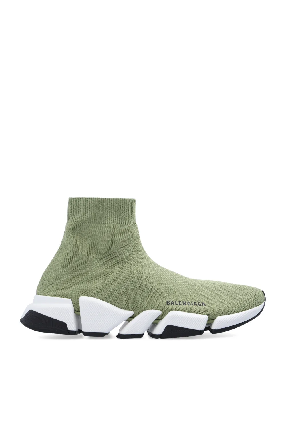 Текстильные кроссовки Balenciaga Speed 2.0 Olive