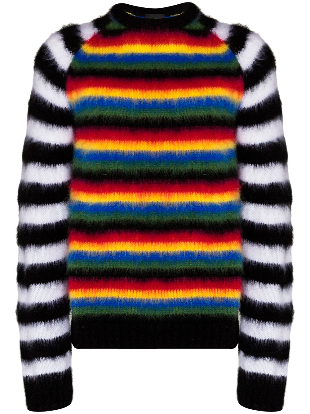 Джемпер разноцветный в полоску