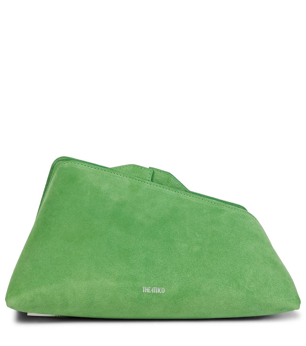 Миниатюра: Замшевая сумка-клатч The Attico 8:30 PM