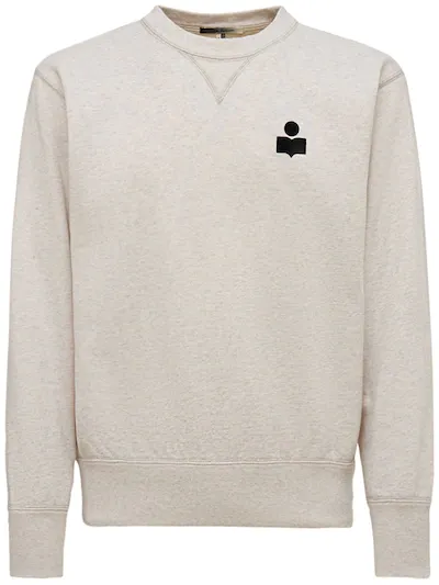 Свитшот Isabel Marant серого цвета из смешанного хлопка