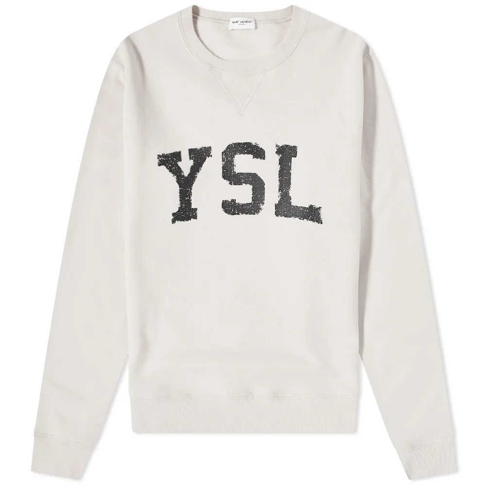 Свитшот SAINT LAURENT YSL COLLEGE