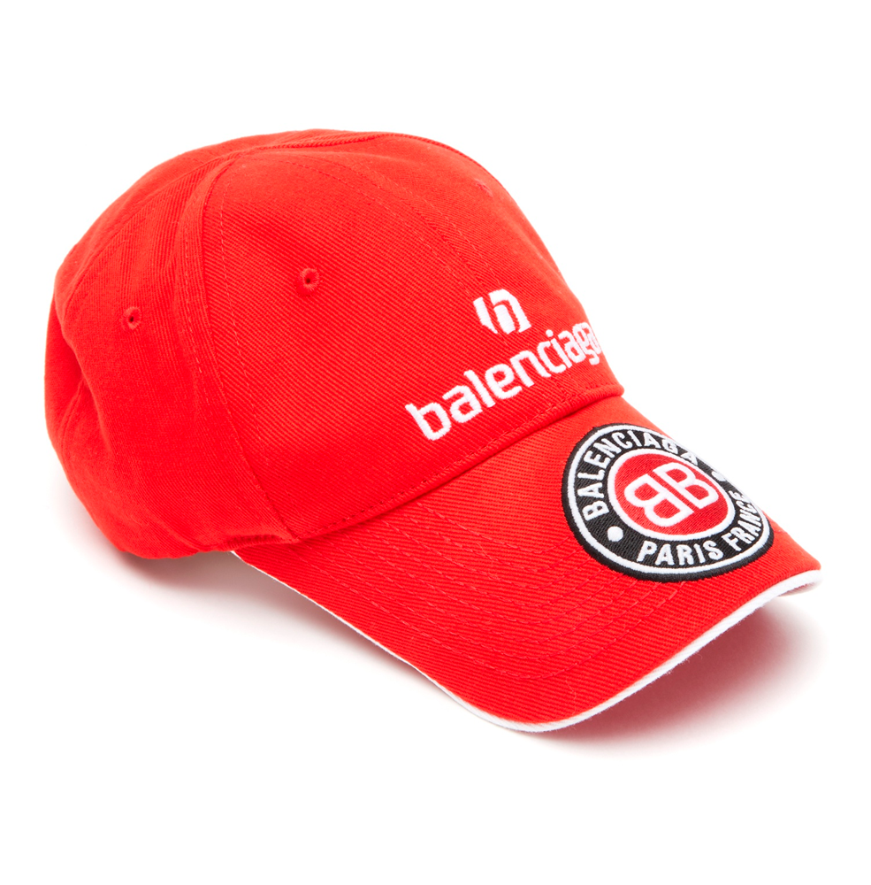 Красная кепка Balenciaga