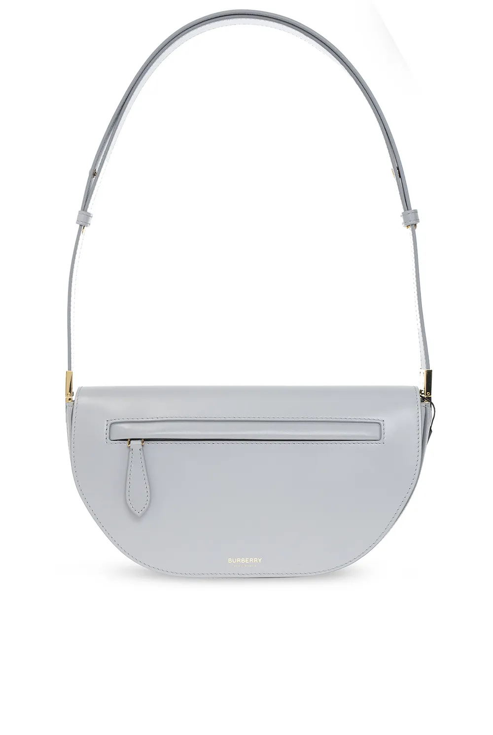 Кожаная сумка через плечо Burberry Olympia Small Grey