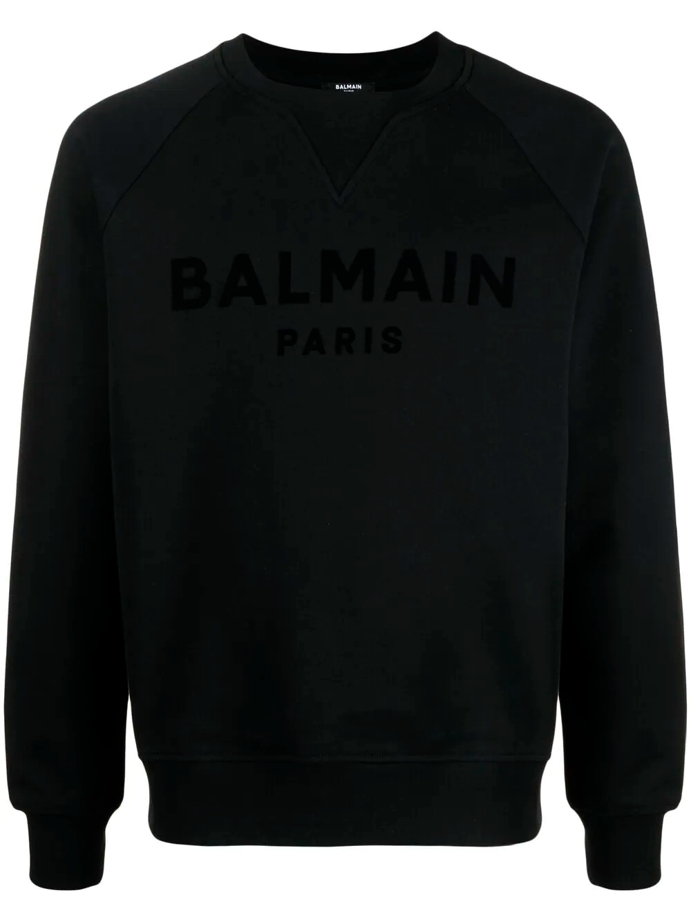 Толстовка Balmain Black Logo